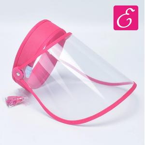 Pink Protective Face Shield - ExtenCity Hair 