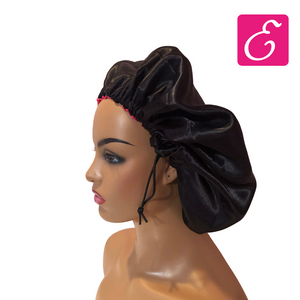 Adjustable & Reversible Satin Bonnet - ExtenCity Hair 