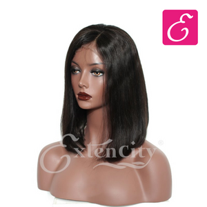 Straight Bob Glueless Lace Wig - ExtenCity Hair 