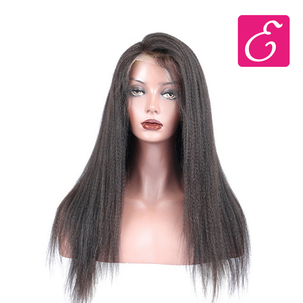 Kinky Straight Glueless Lace Wig - ExtenCity Hair 