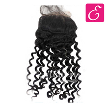 Load image into Gallery viewer, 4x4 Deep Wave Freestyle Part Closure - ExtenCity Hair 