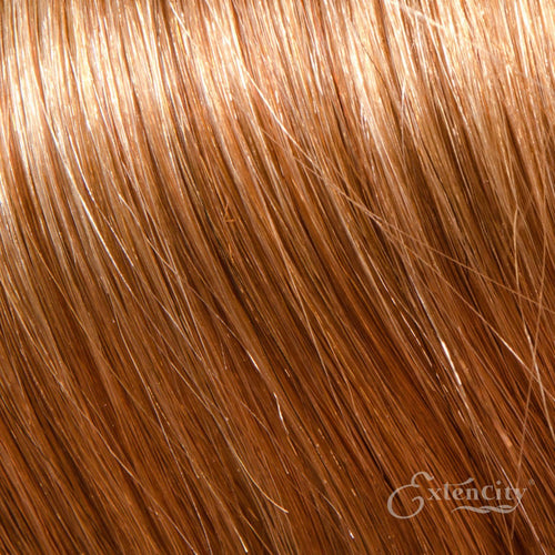 Medium Ash Blonde (#14) Human Hair 10 Piece Clip-ins - ExtenCity Hair 
