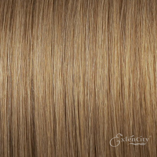 Ash Blonde (#18) Human Hair 10 Piece Clip-ins - ExtenCity Hair 