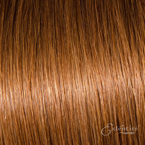 Medium Auburn (#30) Human Hair 10 Piece Clip-ins - ExtenCity Hair 