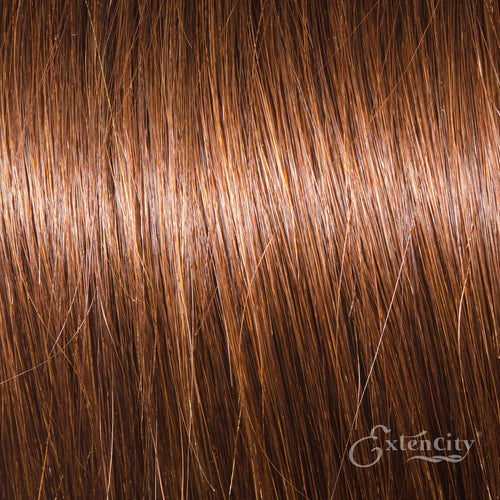 Chocolate Brown (#4) Human Hair 10 Piece Clip-ins - ExtenCity Hair 