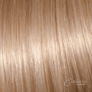 Platinum Blonde (#60) Human Hair 10 Piece Clip-ins - ExtenCity Hair 