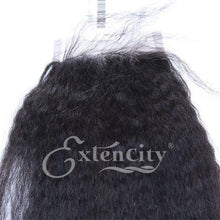 Load image into Gallery viewer, 4x4 Kinky Straight Freestyle Closure - ExtenCity Hair 